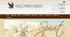 Desktop Screenshot of holyspiritsf.org