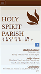 Mobile Screenshot of holyspiritsf.org
